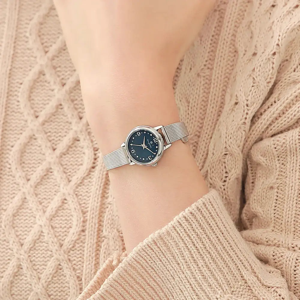 OST - Little Star Between Time Silver Women's Mesh Watch - OST - Watch - Harumio