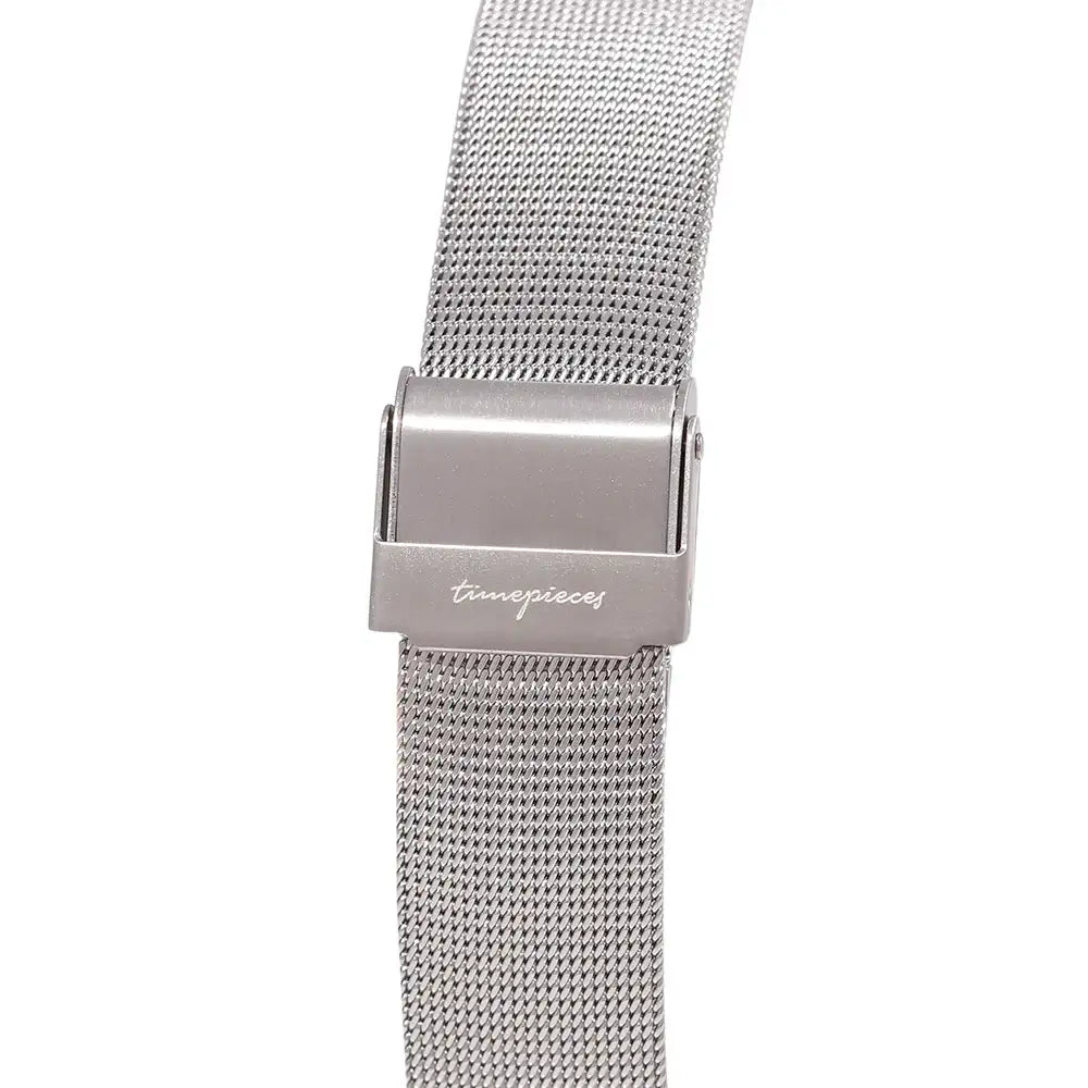 OST - Daily 10 ATM Water Resistance Steel Silver Mesh Watch - OST - Watch - Harumio