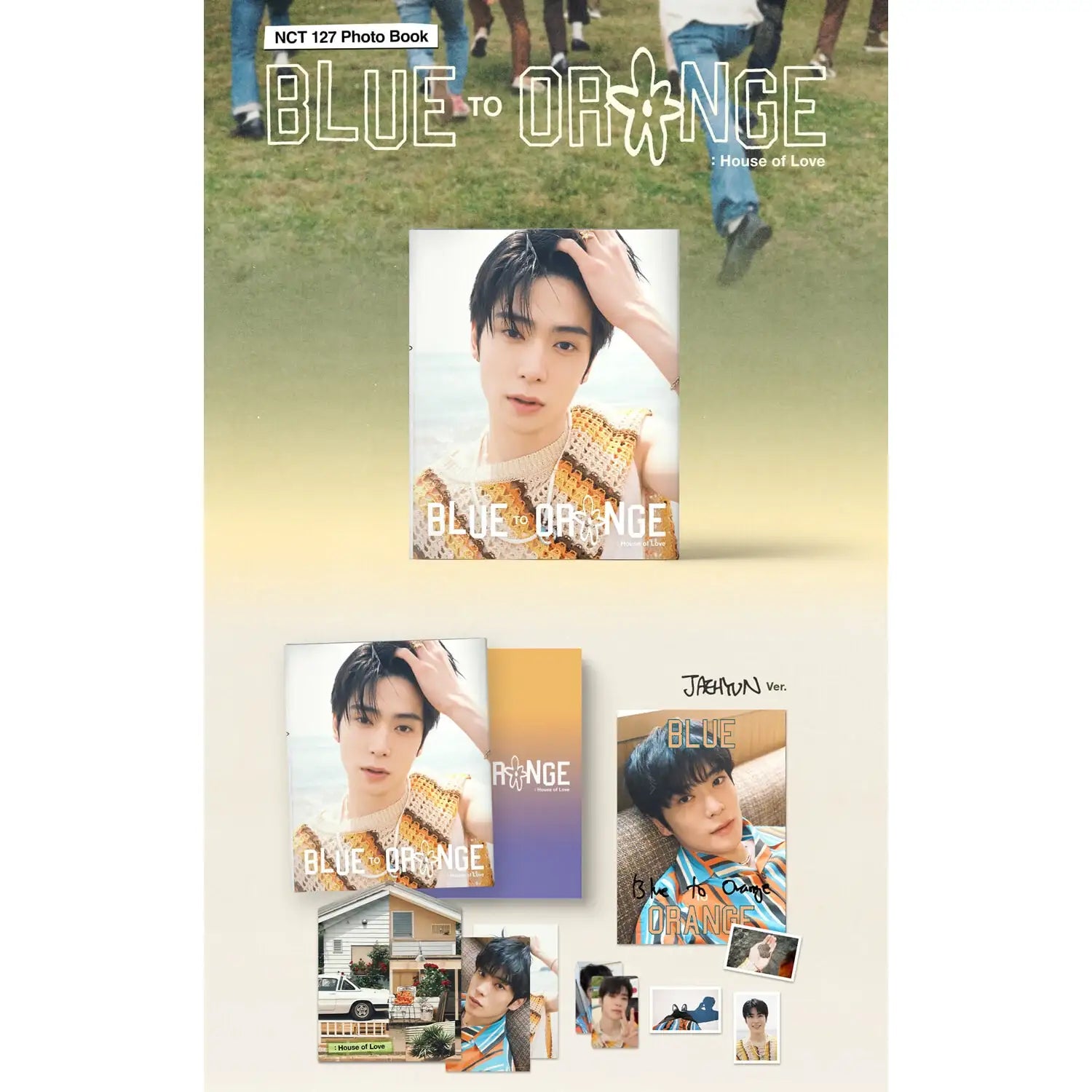 NCT127 - Blue to Orange House of Love Photobook - NCT127 - Photobook - Harumio