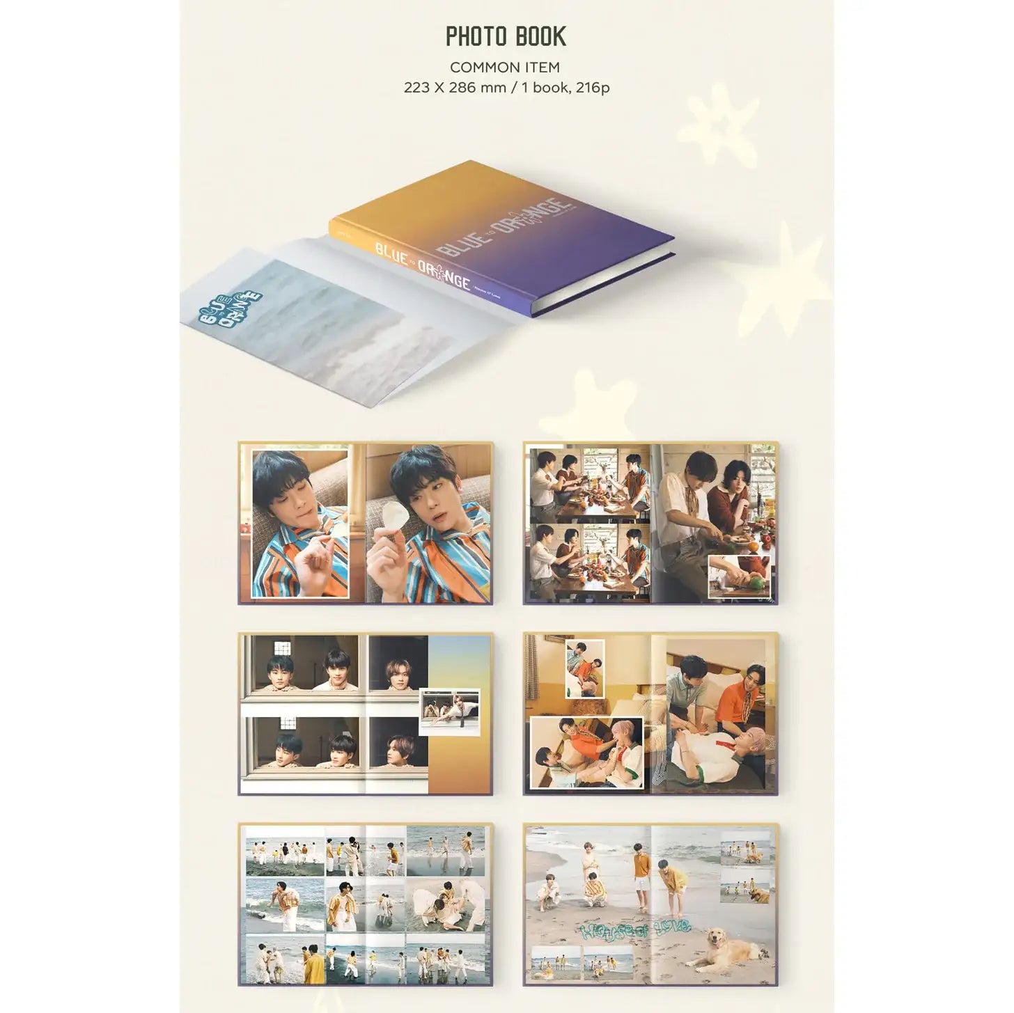 NCT127 - Blue to Orange House of Love Photobook - NCT127 - Photobook - Harumio
