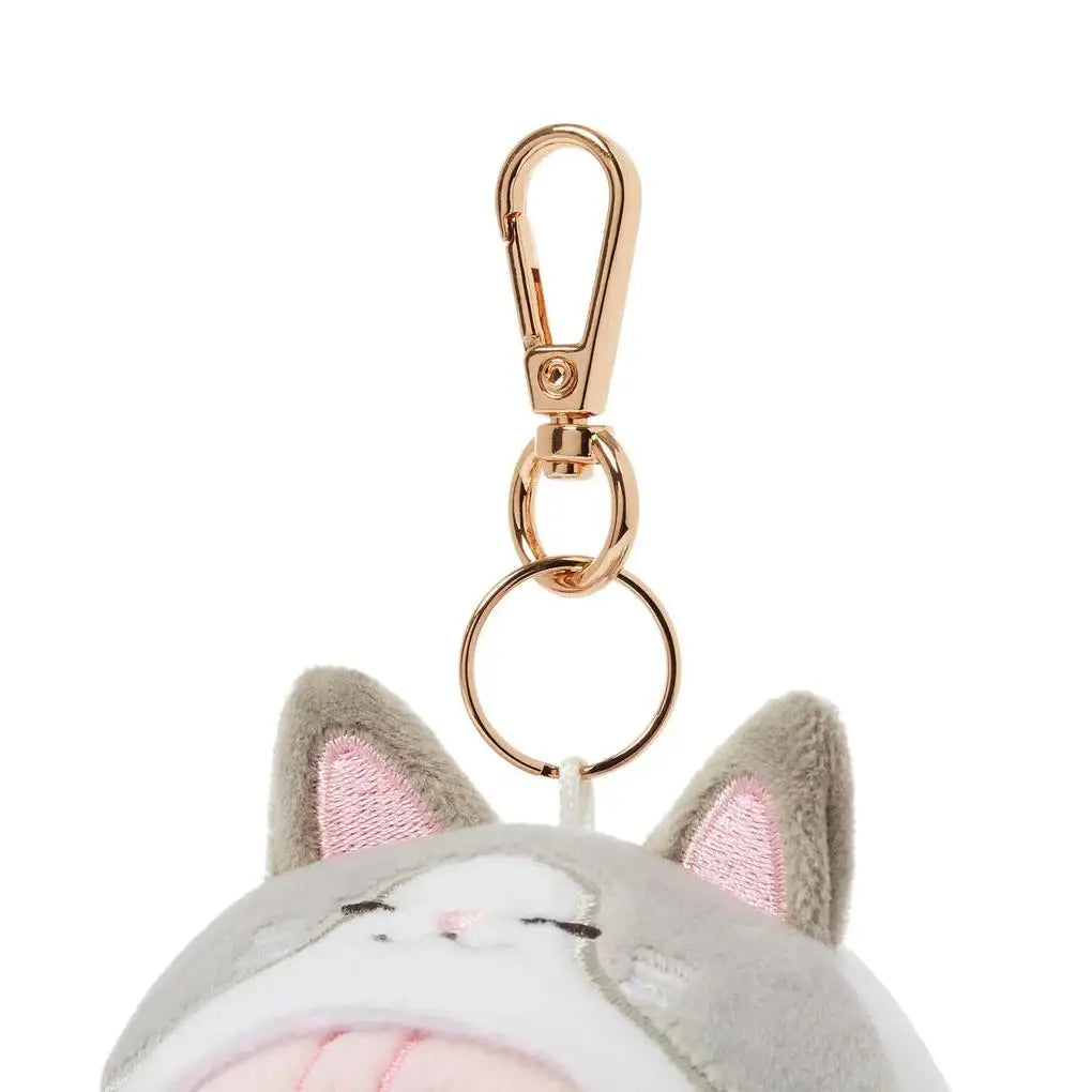 Apeach x KangDaniel - Apeach Face Plush Keychain - Apeach x KangDaniel - Accessories - Harumio