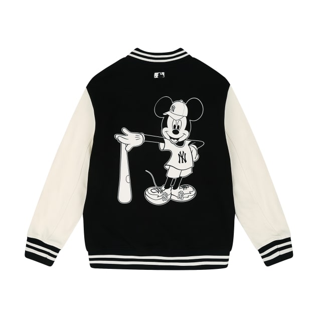 MLB x Disney - Kids Contrast Baseball Jacket - Mickey Mouse - Preorder