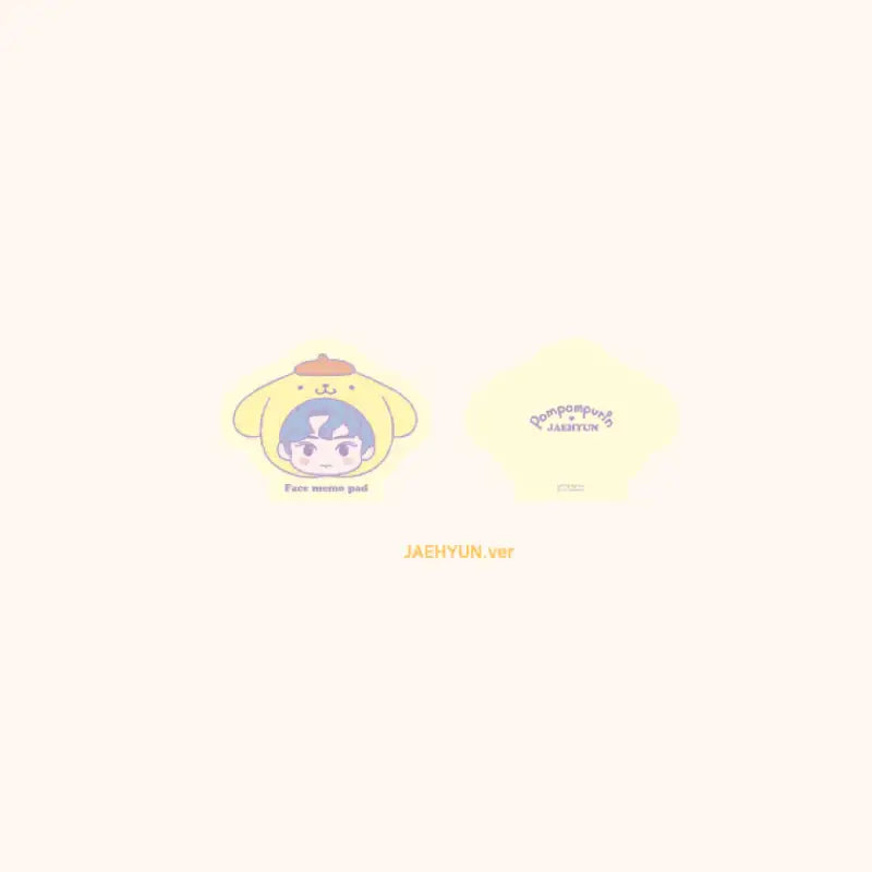 NCT x Sanrio - Face Memo Pad - Sanrio - Memo Pad - Harumio