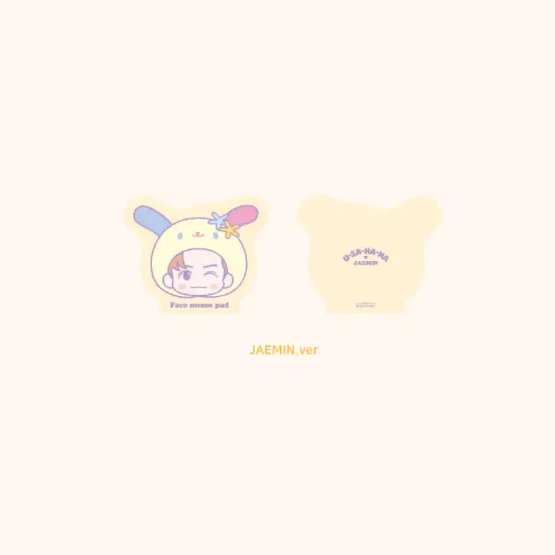 NCT x Sanrio - Face Memo Pad - Sanrio - Memo Pad - Harumio