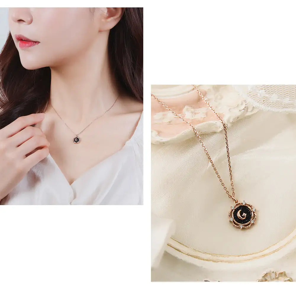CLUE x My Greek Goddess - Silver Necklace - CLUE x My Greek Goddess - Jewelry - Harumio
