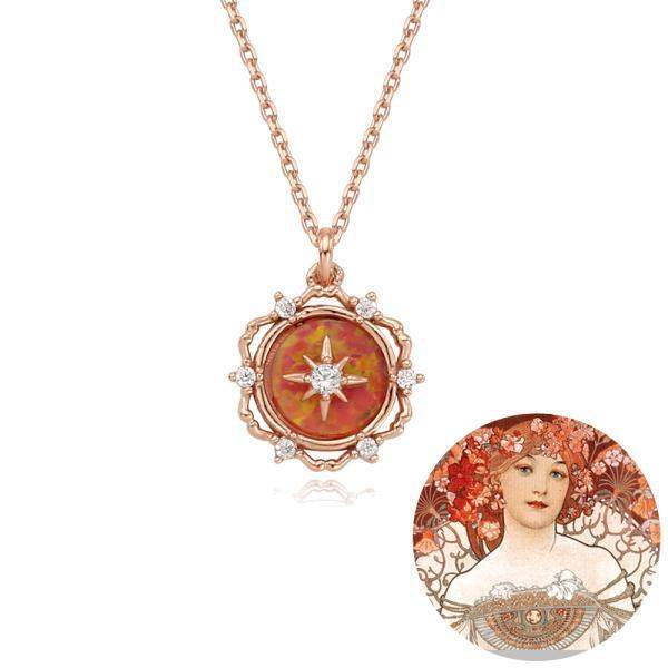 CLUE x My Greek Goddess - Silver Necklace - CLUE x My Greek Goddess - Jewelry - Harumio