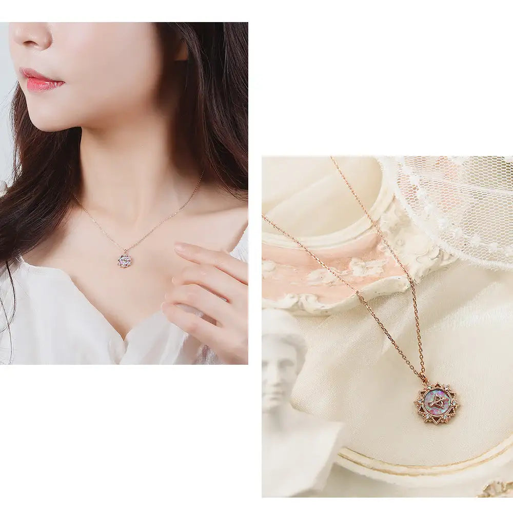 CLUE x My Greek Goddess - Silver Necklace - CLUE x My Greek Goddess - Jewelry - Harumio