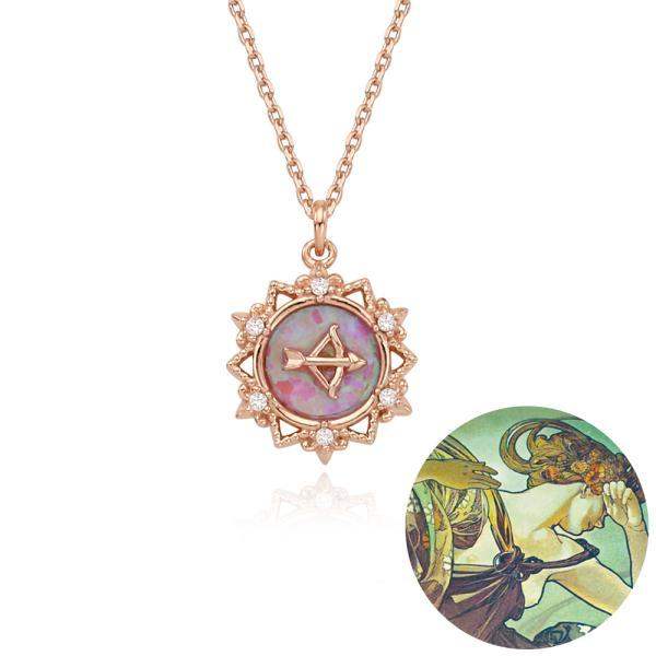 CLUE x My Greek Goddess - Silver Necklace - CLUE x My Greek Goddess - Jewelry - Harumio