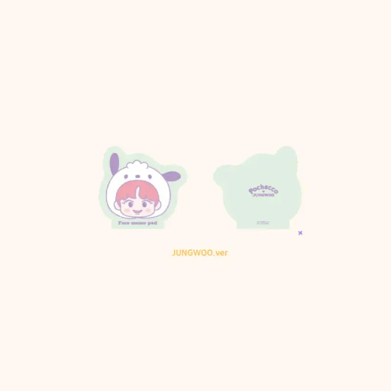 NCT x Sanrio - Face Memo Pad - Sanrio - Memo Pad - Harumio