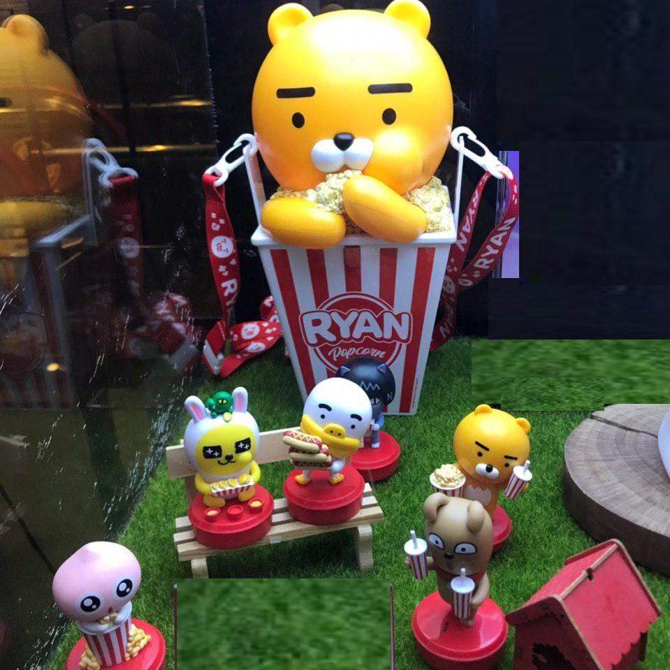 Lotte Cinema x Kakao Friends - Popcorn Container and Tumbler Set - Lotte Cinema - Accessories - Harumio