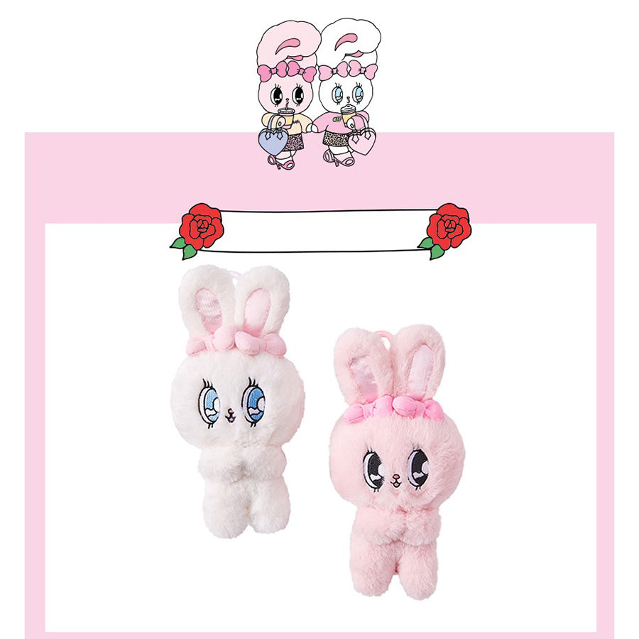 Esther Bunny - Plush Doll Keyring