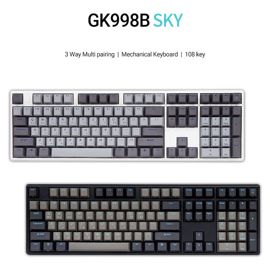Hansung Computer - GK998B SKY Bluetooth Mechanical Keyboard