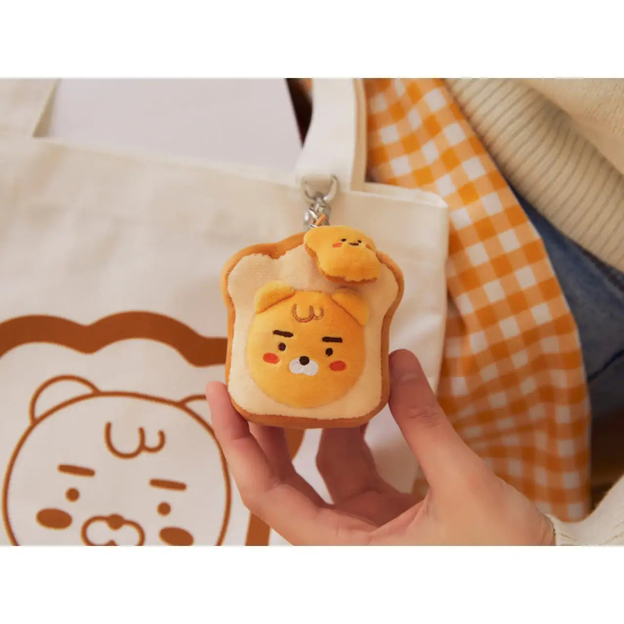 Kakao Friends - Yum Yum Face Keychain - Kakao Friends - Accessories - Harumio