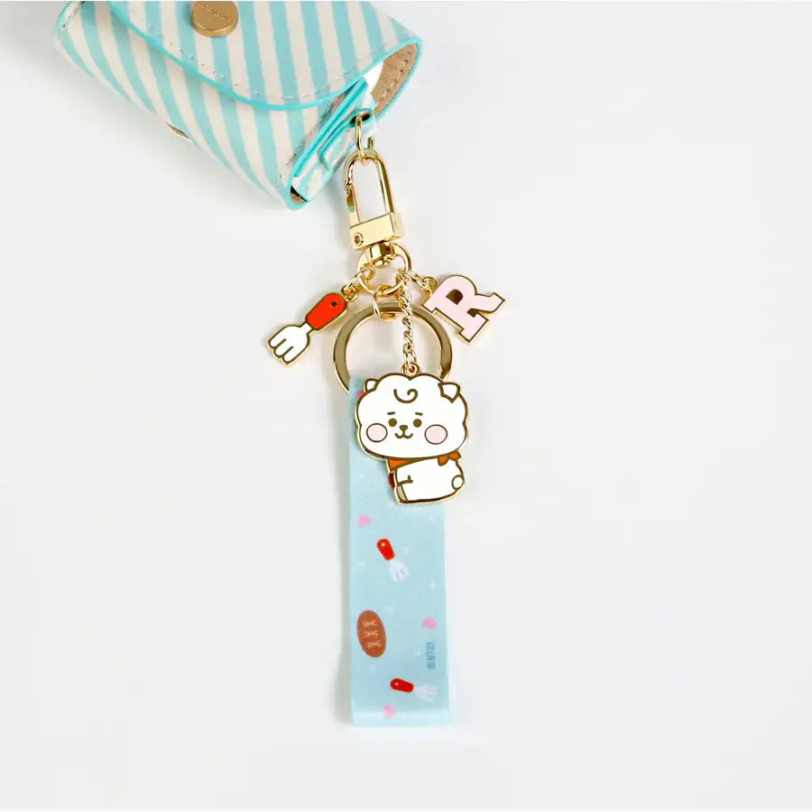 BT21 x Monopoly - Baby Strap Metal Keyring - BT21 x Monopoly - Accessories - Harumio