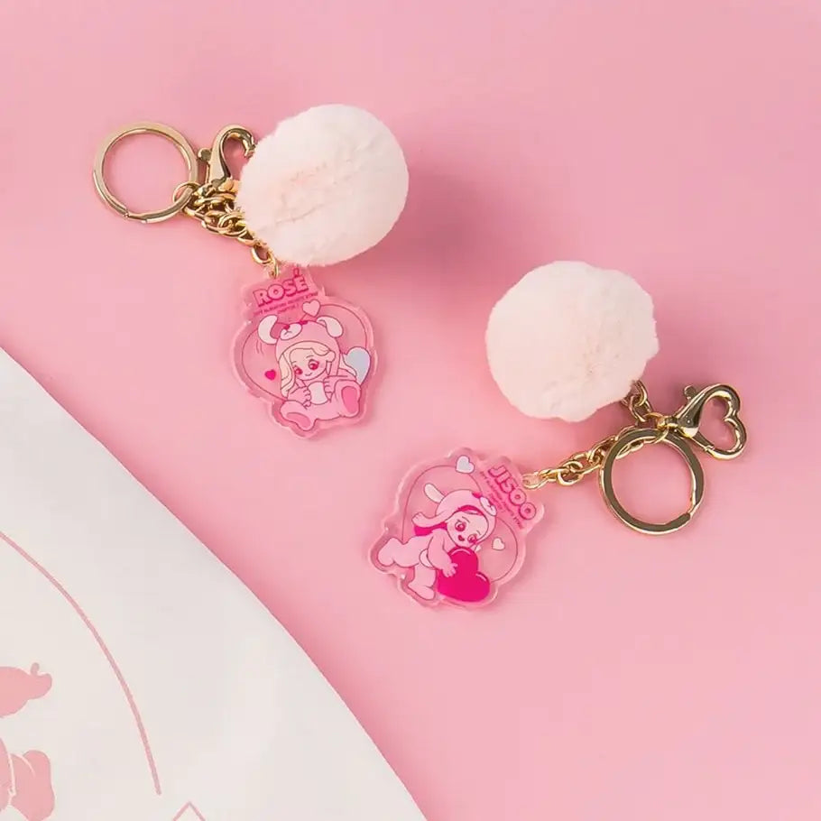 BlackPink - Chapter 1 Character Keyring - Jisoo - BlackPink - Accessories - Harumio