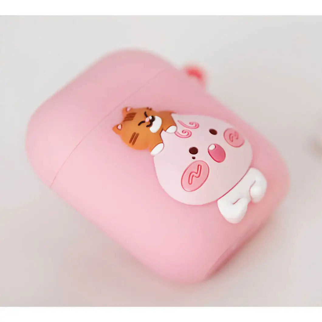 Apeach x KangDaniel - Apeach with Kitten Airpod Case - Apeach x KangDaniel - Accessories - Harumio