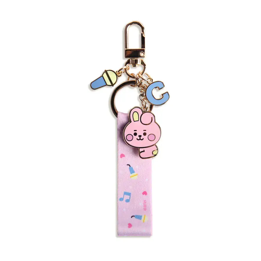 BT21 x Monopoly - Baby Strap Metal Keyring - BT21 x Monopoly - Accessories - Harumio