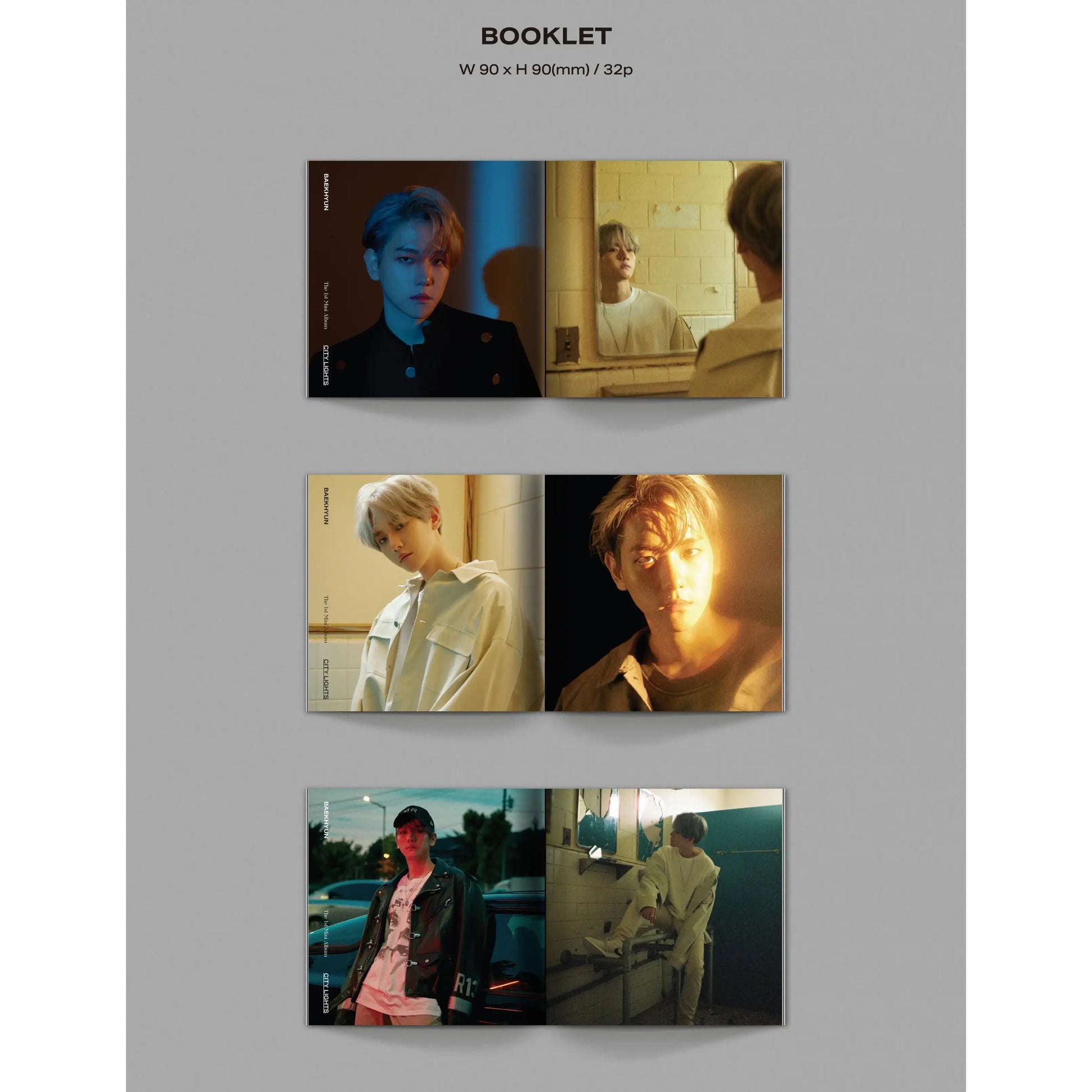 Baek Hyun - Mini Album Vol. 1 City Lights - Kihno version - Baek Hyun - Mini Album - Harumio