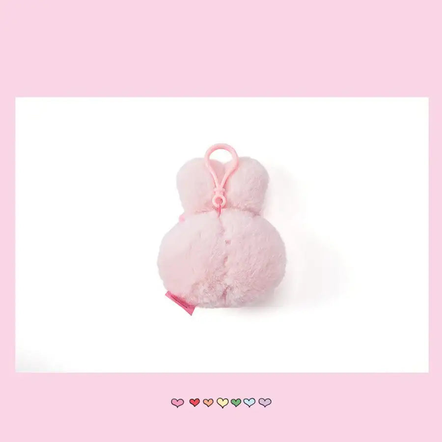 Esther Bunny - Plush Doll Face Keyring - Esther Bunny - Accessories - Harumio