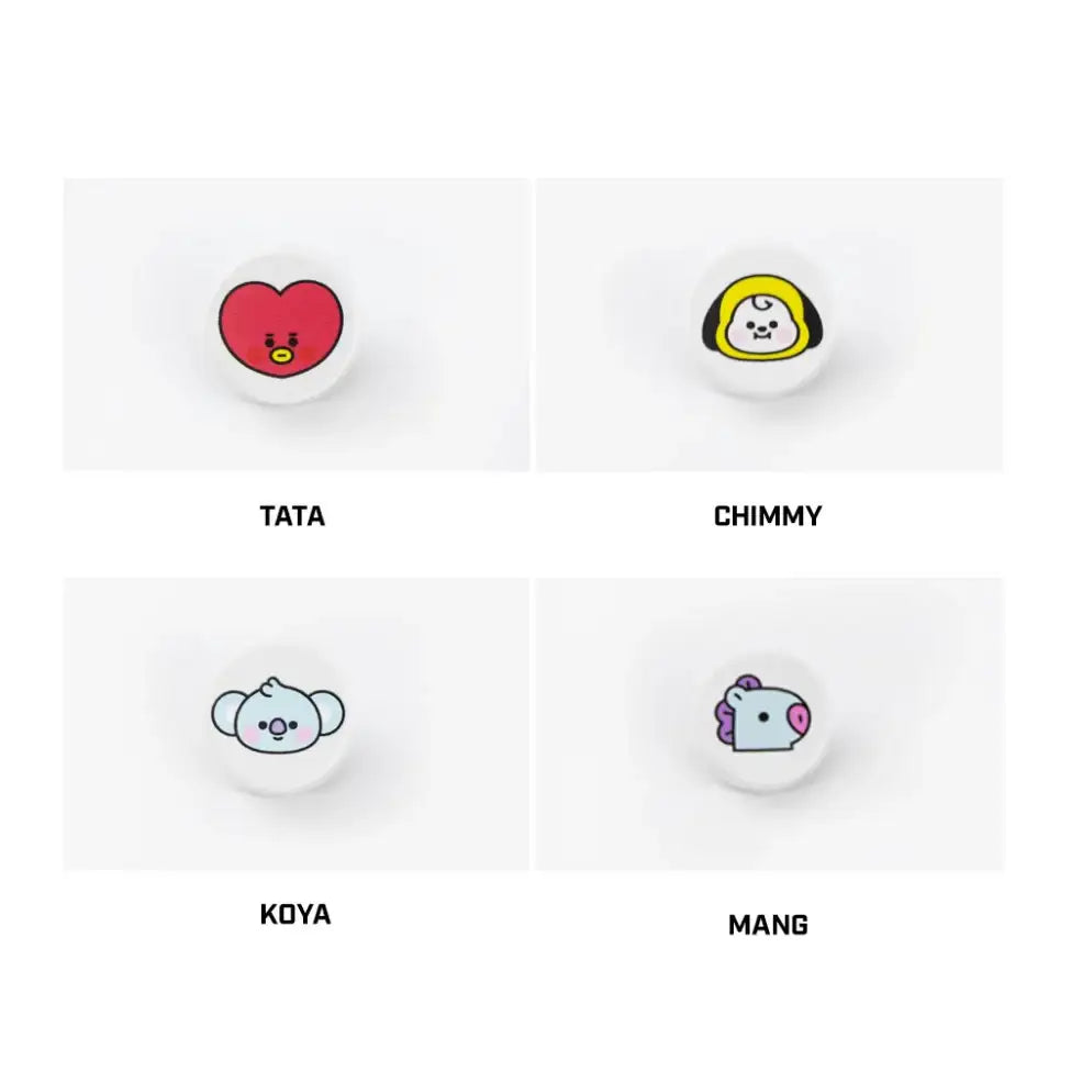 BT21 x Royche - Baby Retro Keyboard Keycap Set - BT21 x Royche - Keycap - Harumio