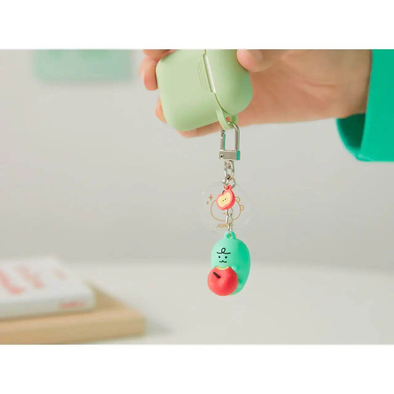 Kakao Friends - Apple Jordy Airpod Figure Keyring - Kakao Friends - Accessories - Harumio