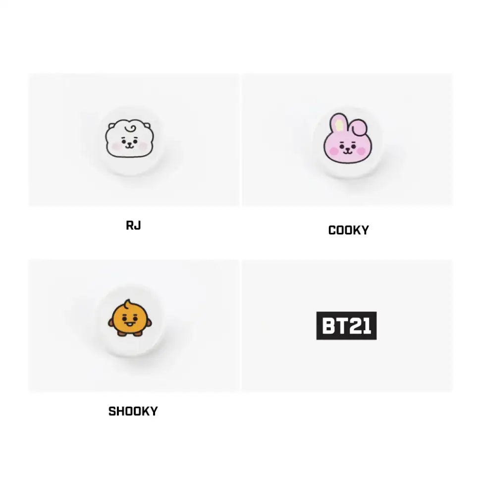BT21 x Royche - Baby Retro Keyboard Keycap Set - BT21 x Royche - Keycap - Harumio