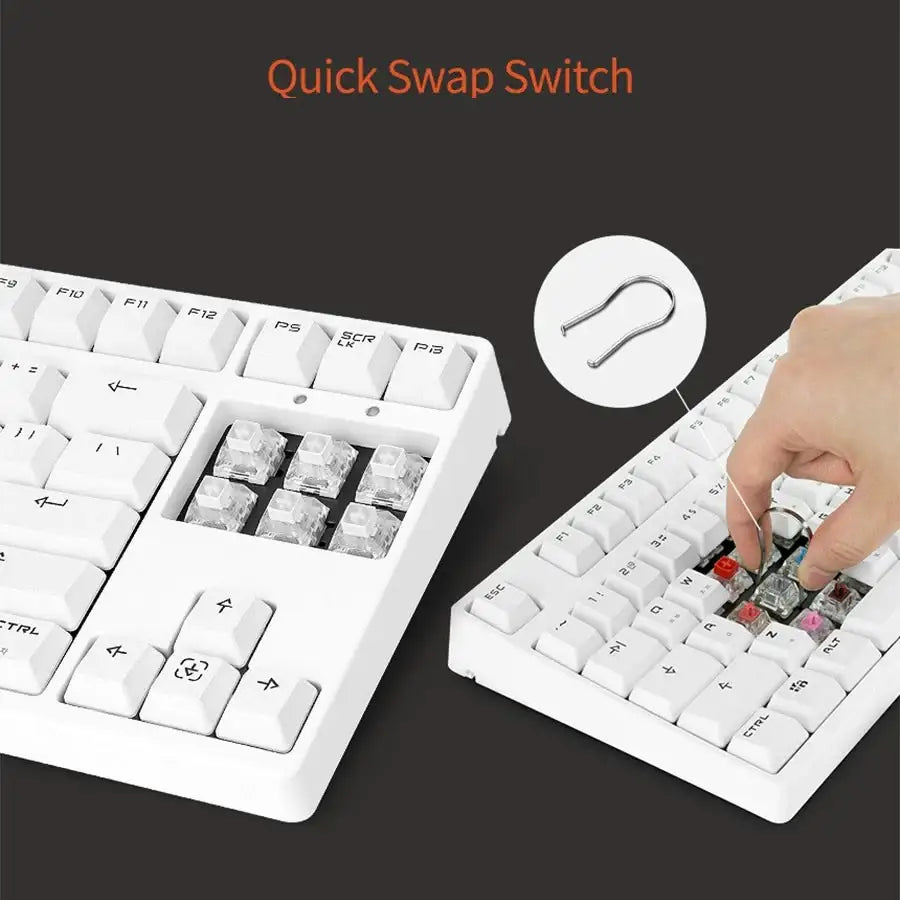 Archon - NEW AK87 RGB DIY KIT Mechanical Keyboard - Archon - Mechanical Keyboard - Harumio