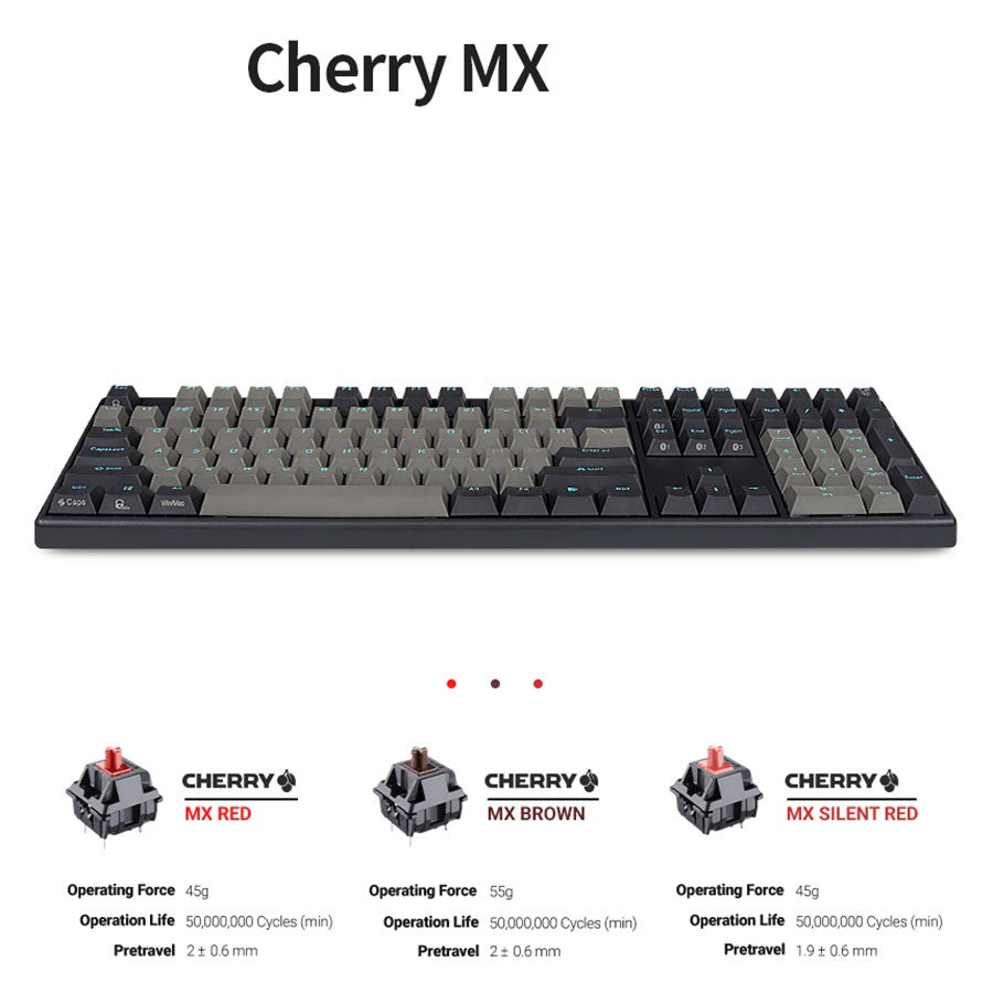 Hansung Computer - GK998B SKY Bluetooth Mechanical Keyboard