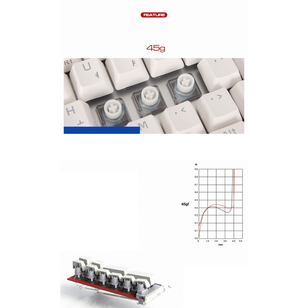 ABKO - Hacker K985P V2 RGB PBT Solid State Keyboard