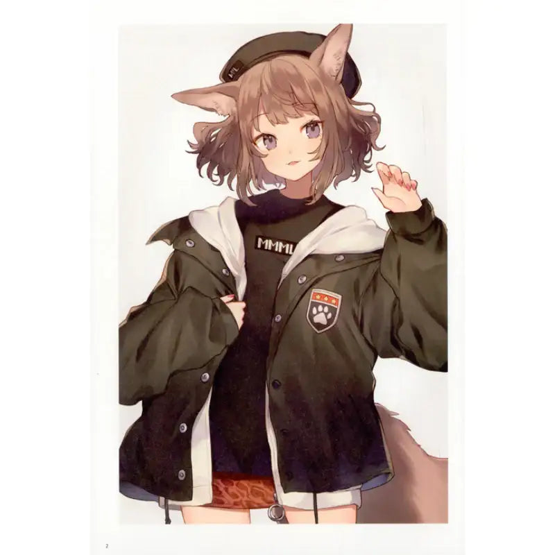 Animal Ear Personification Character Book - Hans Media - Drawing Tutorials - Harumio