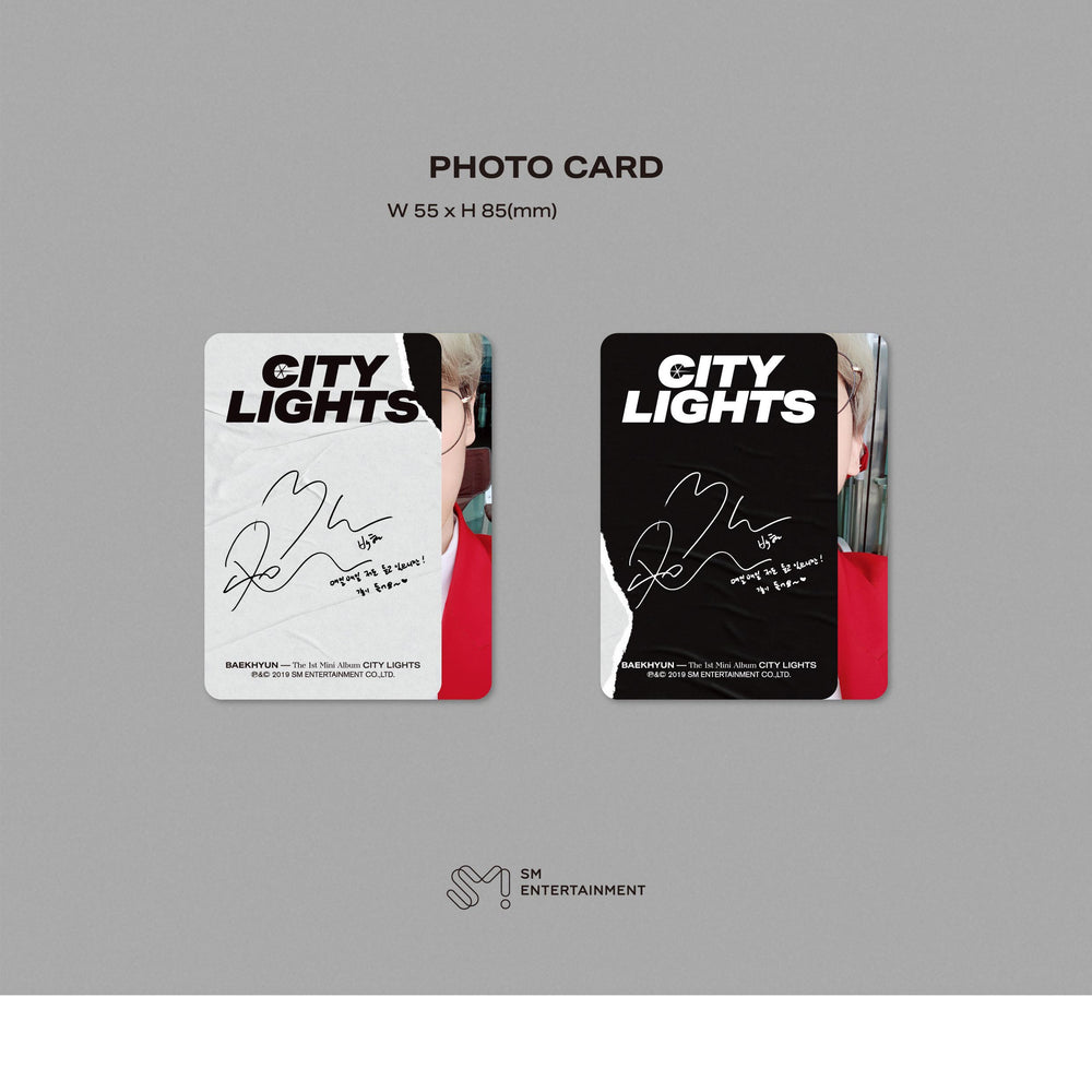 Baek Hyun - Mini Album Vol. 1 City Lights - Kihno version
