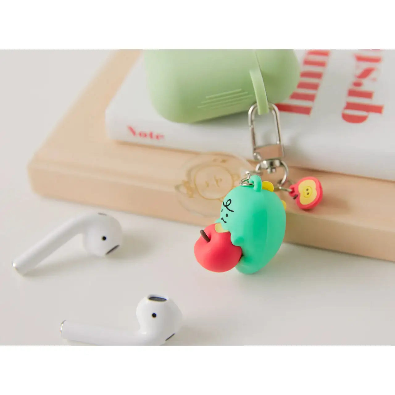 Kakao Friends - Apple Jordy Airpod Figure Keyring - Kakao Friends - Accessories - Harumio