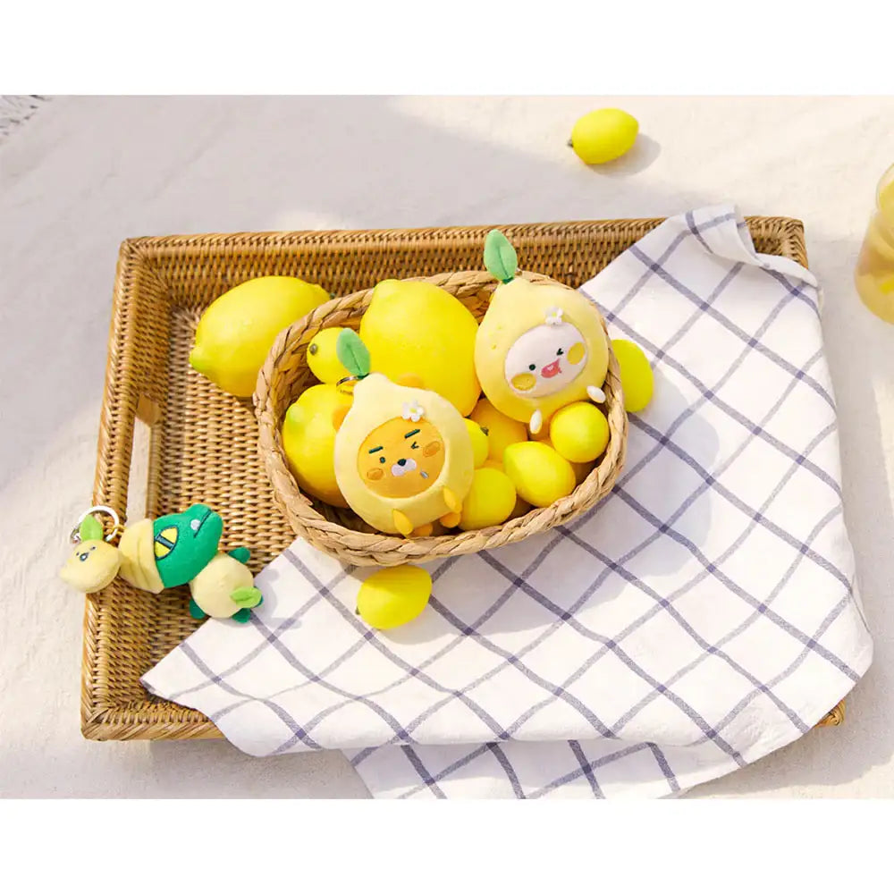Kakao Friends - Lemon Terrace Mini Keychain - Kakao Friends - Accessories - Harumio