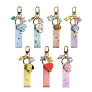 BT21 x Monopoly - Baby Strap Metal Keyring - BT21 x Monopoly - Accessories - Harumio