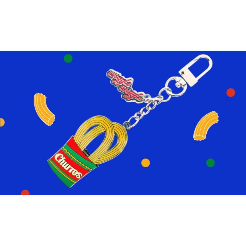 Wiggle Wiggle - Cute Keyring