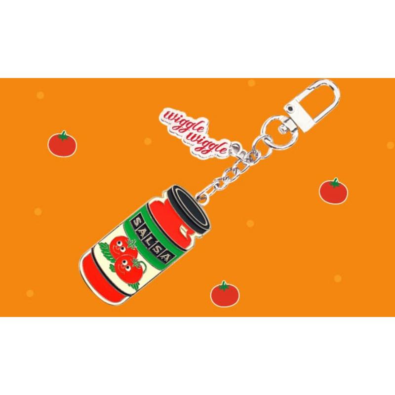 Wiggle Wiggle - Cute Keyring