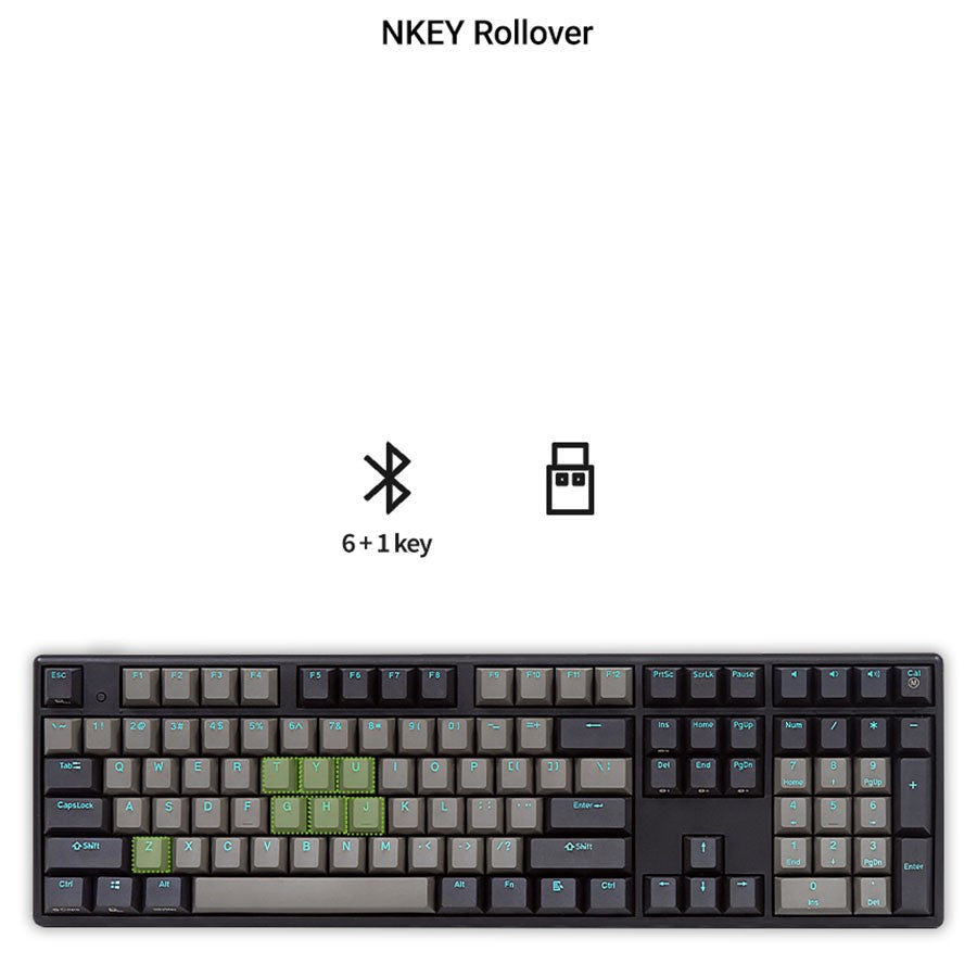 Hansung Computer - GK998B SKY Bluetooth Mechanical Keyboard