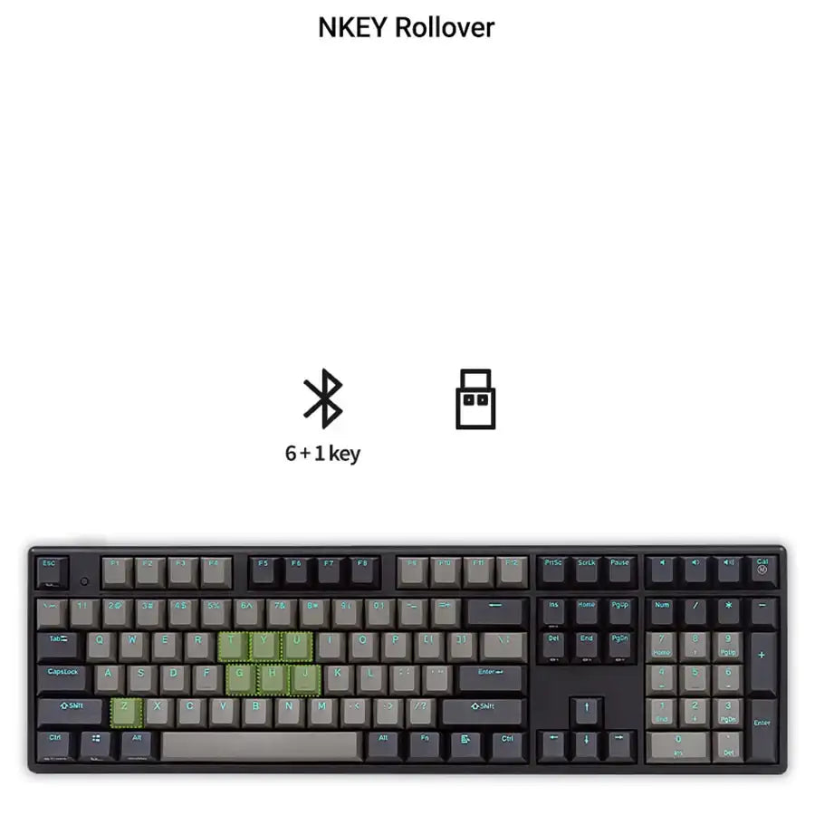 Hansung Computer - GK998B SKY Bluetooth Mechanical Keyboard - Hansung Computer - Mechanical Keyboard - Harumio