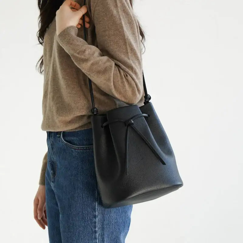 proper belongings - Knot Bucket Bag - proper belongings - Bag - Harumio