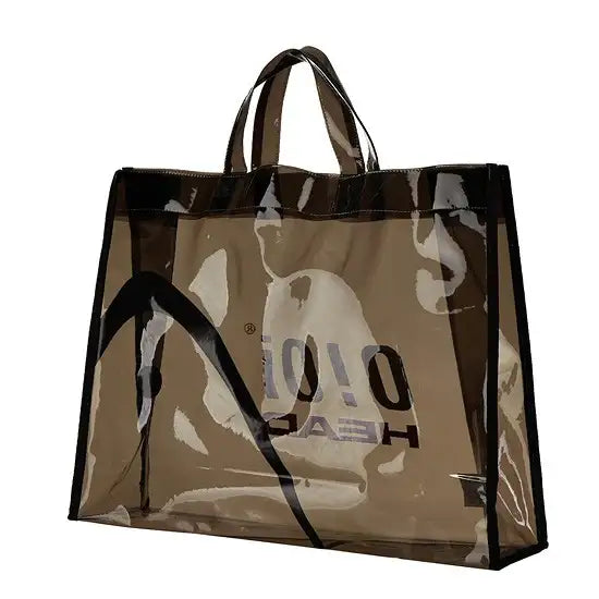 HEAD x 5252 by O!Oi - Logo PVC Bag - Black - HEAD - Bag - Harumio