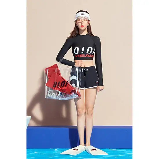 HEAD x 5252 by O!Oi - Logo PVC Bag - White - HEAD - Bag - Harumio