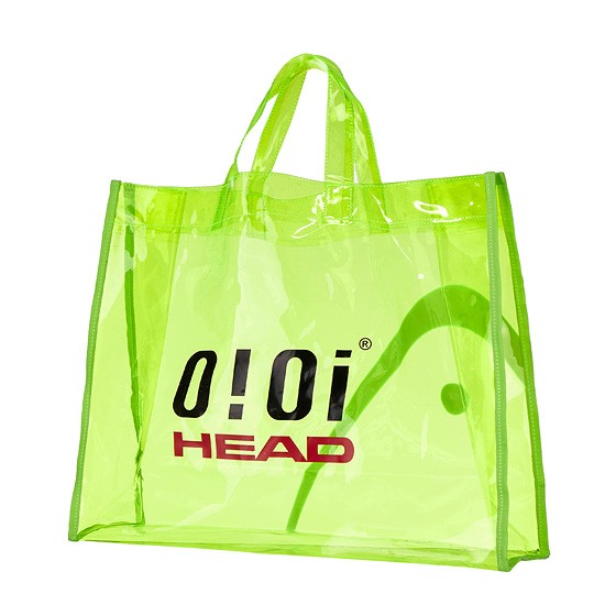 HEAD x 5252 by O!Oi - Logo PVC Bag - Yellow