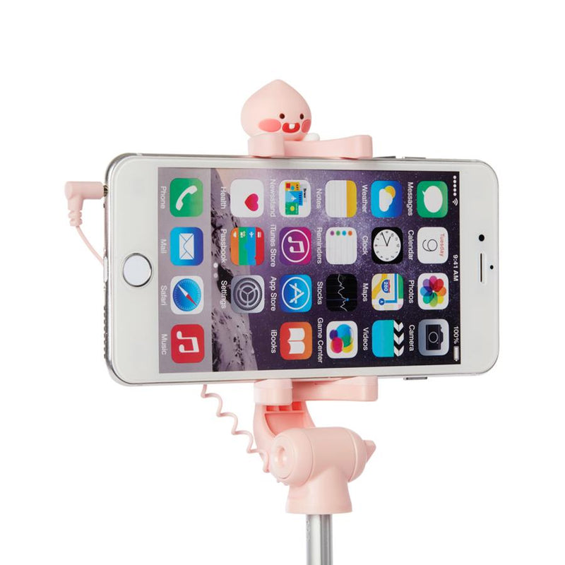 Kakao Friends - Apeach LF Wired Selfie Stick