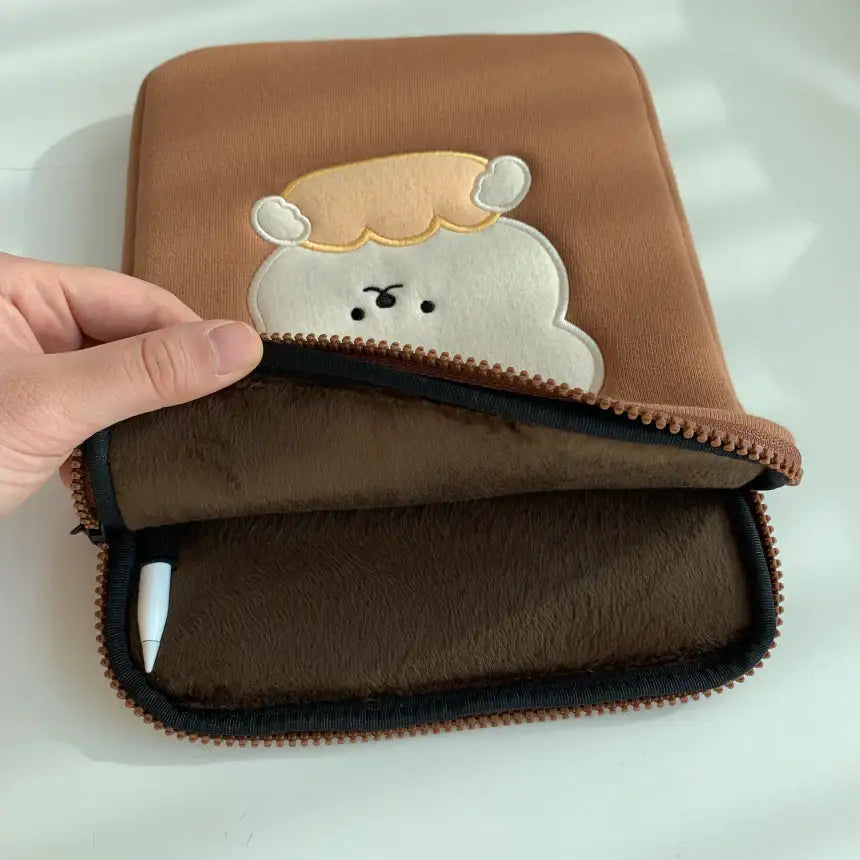 Bamtoree Bear - Bread Laptop Pouch - Bamtoree Bear - Accessories - Harumio