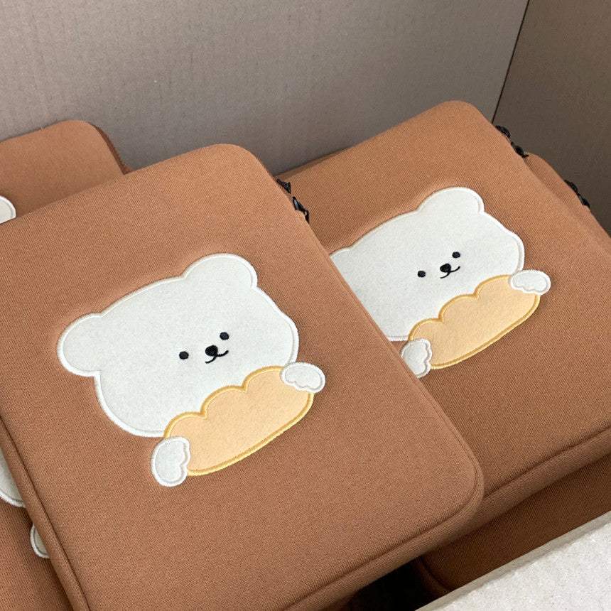 Bamtoree Bear - Bread Laptop Pouch - Bamtoree Bear - Accessories - Harumio