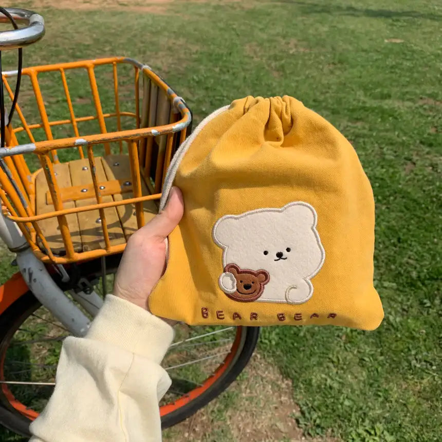 Bamtoree Bear - String Pouch - Bamtoree Bear - Accessories - Harumio