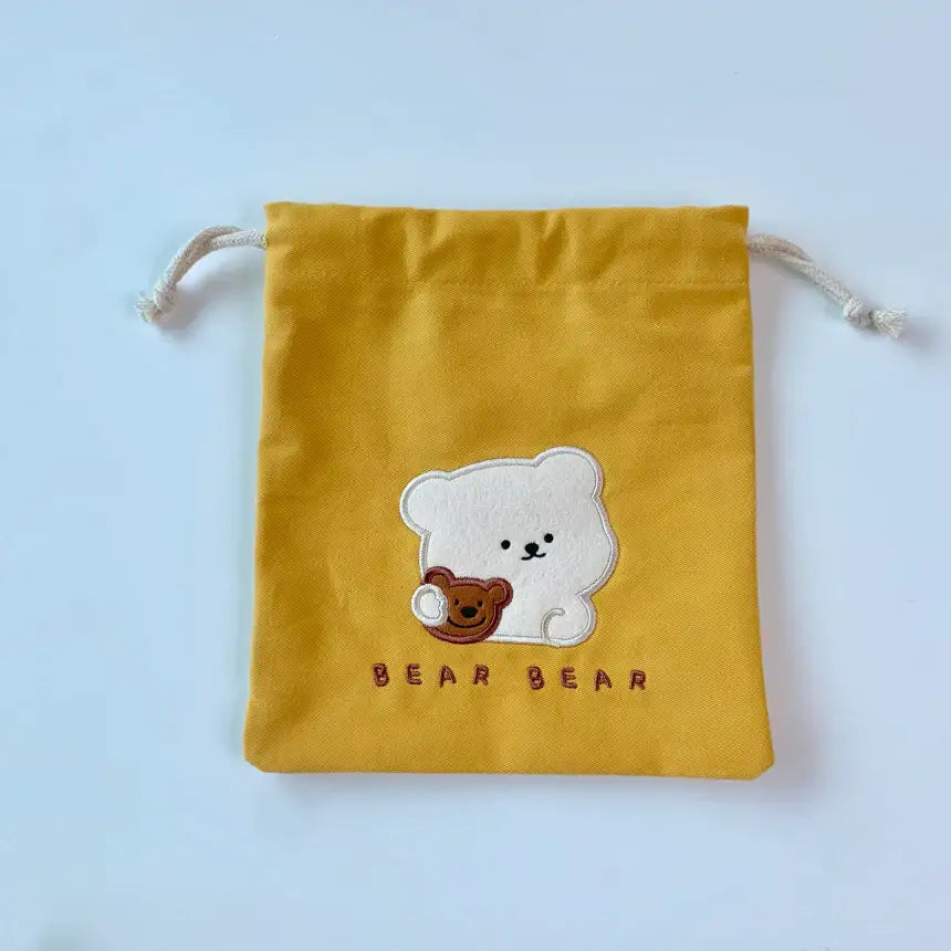 Bamtoree Bear - String Pouch - Bamtoree Bear - Accessories - Harumio