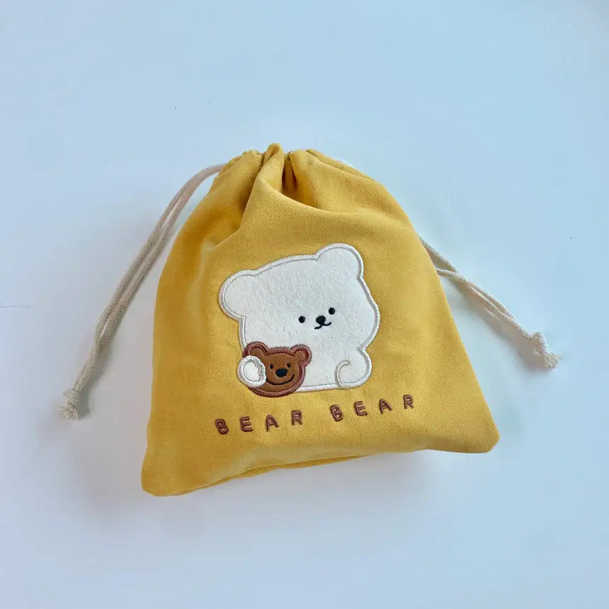 Bamtoree Bear - String Pouch - Bamtoree Bear - Accessories - Harumio