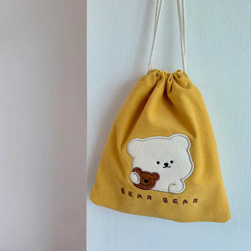 Bamtoree Bear - String Pouch - Bamtoree Bear - Accessories - Harumio