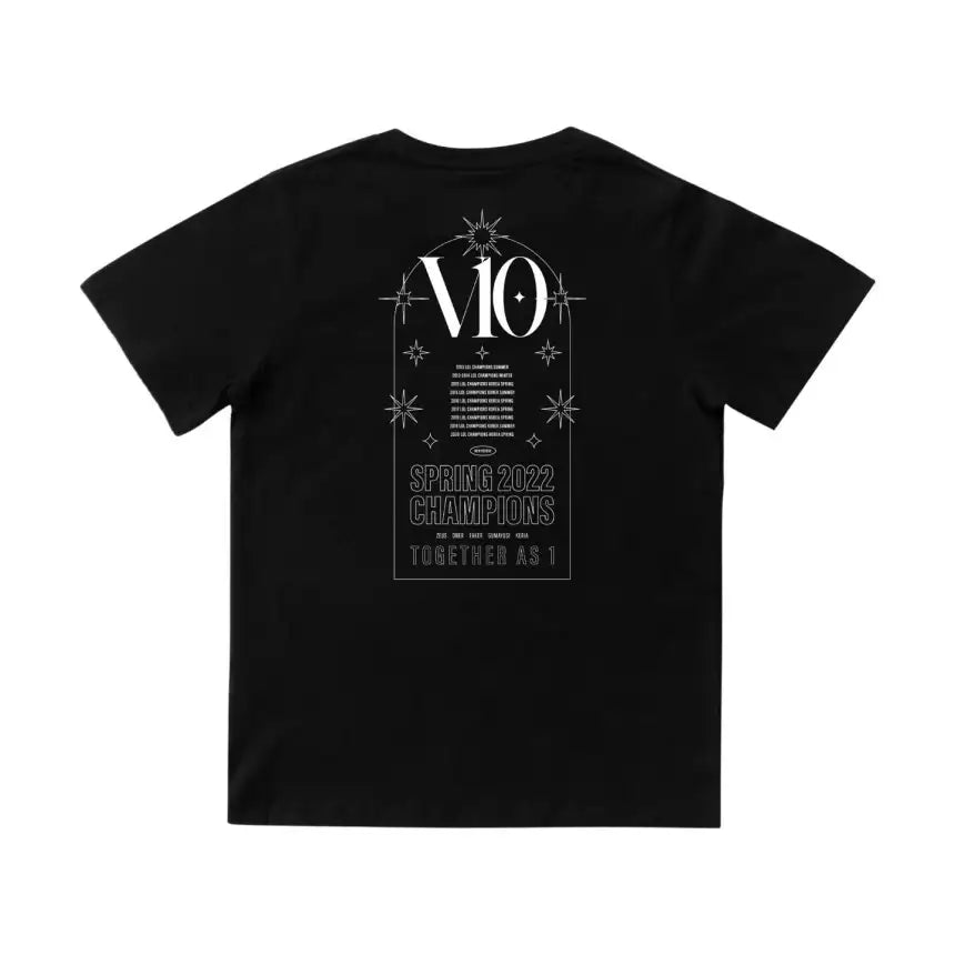 SK Telecom T1 - 2022 LCK Spring Champions Short Sleeve T-Shirt - SK Telecom T1 - Clothing - Harumio